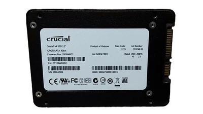 Crucial V4 CT128V4SSD2 128 GB 2.5" SATA II Solid State Drive - Image 1 of 3