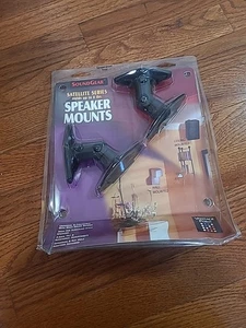 NEW Vantage Point SATP-B Black Speaker Wall Mount universal satellite  - Picture 1 of 7
