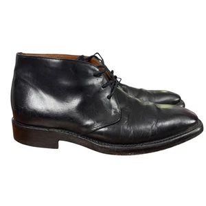Frye Mens Ankle Chukka Lace Up Boots Weston 3485042 Black Leather Shoes sz 8.5 - Picture 1 of 17