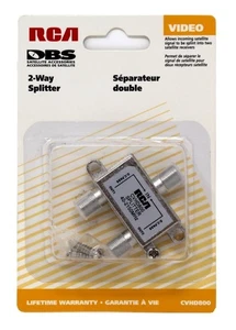 Audiovox RCA 2Way Splitter w/DC Pass (CVHD800) - Picture 1 of 2