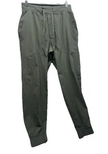 Pantalones de chándal medianos verdes ABC de Lululemon para hombre (H1) - Imagen 1 de 5
