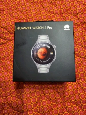 Huawei Watch 4 Pro 46mm Titangehäuse mit Titanarmband - Cloud Silver... - Bild 1 von 4