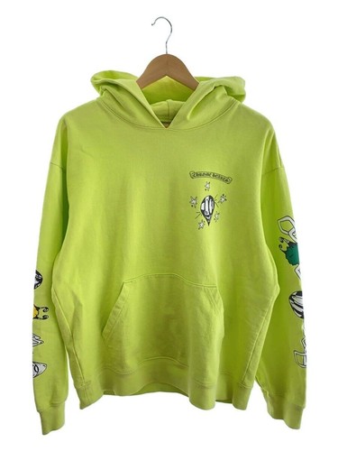 Felpa con cappuccio CHROME HEARTS cotone giallo 408154464******659 usata