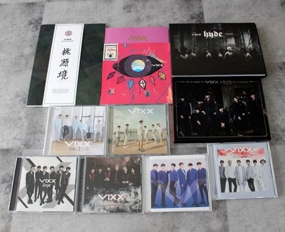 SET x10 VIXX Japan Korea CD Hana Kaze hyde Zelos Depend on me NO PHOTOCARD - Image 1 of 4