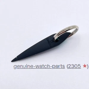 Omega Speedmaster Pusher Black Keyring Date Changer Tool Black Rubber - Picture 1 of 6