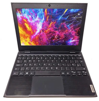 Lenovo cheap laptop 100e 1.10 GHz 4GB 64GB 11.6" Windows 11 Pro Webcam bluetooth - Image 1 of 4