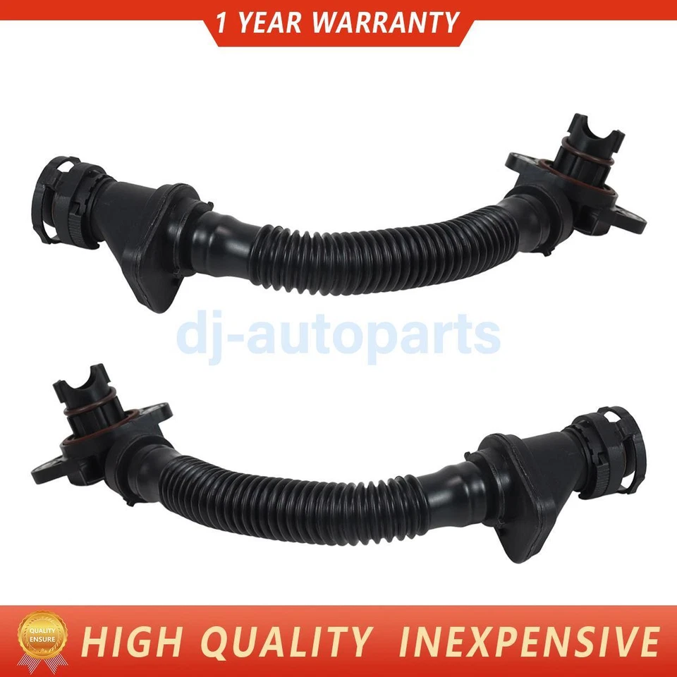 2X Manguera de ventilación del cárter 11157843150 11157843151 apta para BMW F10 F06 F13 M5 M6 S63 Foto 1 de 4