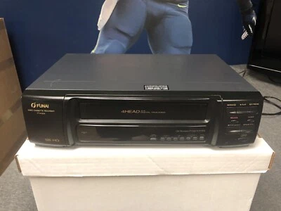 Grabadora de video casete Funai VHS FT 4120a usada probada funciona con control remoto Foto 1 de 4