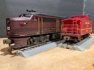 Williams/Bachmann O 20903 LV desgastado FA-1 AA conjunto W. Lionel 6-27643 LV caboose - Imagen 1 de 22