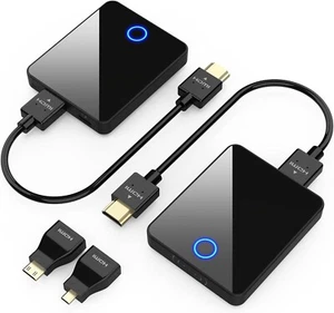 Wireless HDMI Transmitter and Receiver - Support 2.4/5GHz for Streaming - Picture 1 of 7