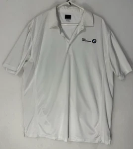 Greg Norman Golf Shark BMW Championship White Polo Shirt XXL Short Sleeve - Picture 1 of 5