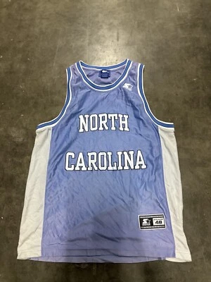 North Carolina Starter Apparel Vintage Jersey Size L/48 - Image 1 of 4