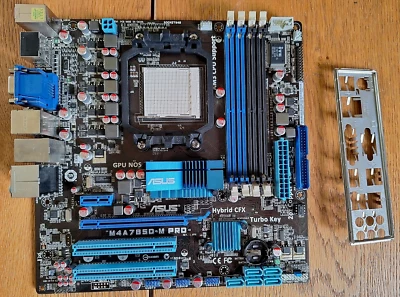 ASUS - Carte mère M4A7850-M PRO - Micro ATX AM3 + Plaque arrière - Photo 1/4