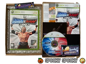 WWF SmackDown vs RAW 2007 XBOX 360 - UK PAL VGC - High Quality Packing - Tracked - Picture 1 of 10