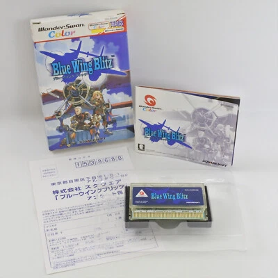 BLUE WING BLITZ WonderSwan Color 1305 ws - Image 1 of 4