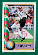 1998 Navarrete France World Cup FIFA Ax Sticker #112 YORDAN LETCHKOV Bulgaria