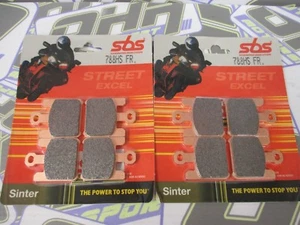 SBS Street Excel Sinter HH Front Brake Pads for Kawasaki ZX6R Ninja 2003-2006 - Picture 1 of 1