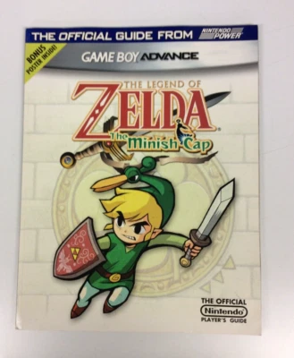 The Legend of Zelda: Minish Cap Official Player's Guide Nintendo GBA NO POSTER - Image 1 of 2