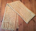 Knit Scarf With Fringe