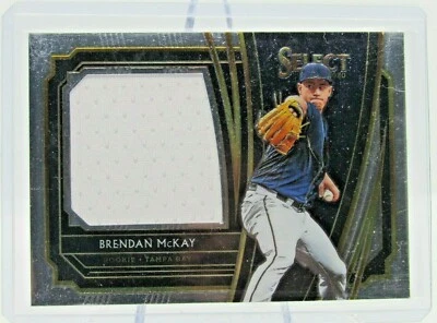 2020 Select Brendan McKay RC Rookie Jumbo Patch #RJS-BM Tampa Bay - Image 1 of 2