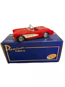 Chevrolet Corvette 1957 1/24 diecast metal Welly edición premium American Mint - Imagen 1 de 15