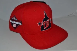 SOMBRERO GORRA PRO ESTÁNDAR WASHINGTON NATIONALS ROJO SNAPBACK NBA TOTALMENTE NUEVO - Imagen 1 de 4