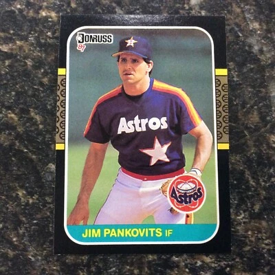 1987 Donruss - #605 Jim Pankovits - Image 1 of 2