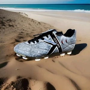 Scarpe calcio Kelme Shark TRX fg tiburon leather uk 7,5 eu 41 collezione vintage - Imagen 1 de 5