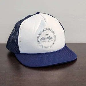 De colección Carnival Cruise Line Sombrero Barco Legend of The Seas 1998 Truckers Gorra Cuerda - Imagen 1 de 14