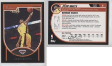 2007-08 Bowman Draft Picks & Stars Josh Smith #5