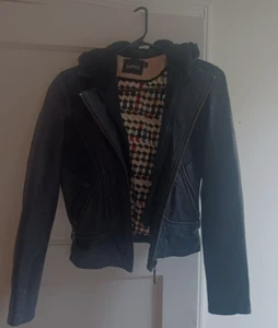 Doma Womans XS Leather Jacket Style #5440 90% Leather Removable Inner Lining - Picture 1 of 6
