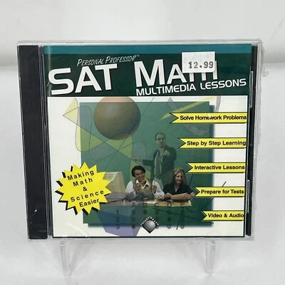 Personal Professor : S.A.T Math Multimedia Lessons (CD-ROM, 1997) - Image 1 of 2