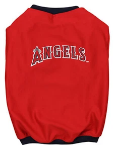 Sporty K-9 MLB Los Angeles Angels Baseball Dog Jersey, Red - Picture 1 of 6
