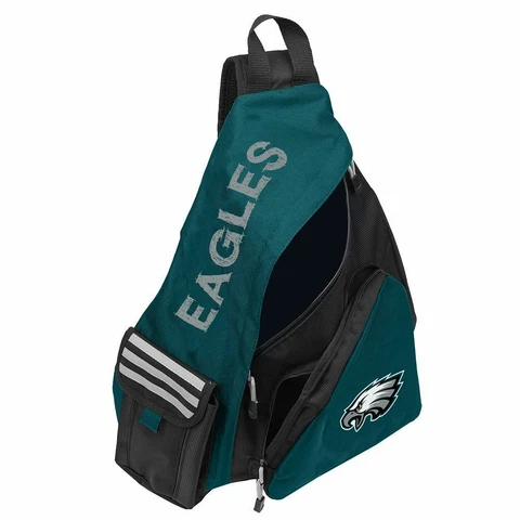 NWT NFL Philadelphia Eagles Leadoff Slingbag Sling School Gym Travel Backpack Cover