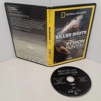 National Geographic Killer Shots S1 Ep 1 & Python Hunters Season 3 Ep1 DVD - Image 1 of 4