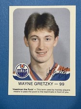 1981/82 Red Rooster #99 Wayne Gretzky Edmonton Oilers (1) Headman The Puck