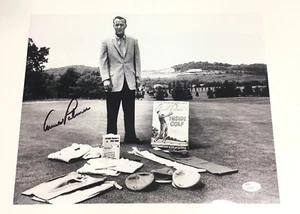 Arnold Palmer Signed 11x14 Photo JSA Coa Masters - Bild 1 von 2