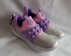 Skechers S Sport Pull on Sneakers - Pink/Purple - Girls size 5 Big Kids- NEW