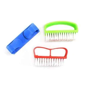 Pack Of 3 Nail Cleaner Brushes, Scrubber Nail Brush Specially Design for Girls - Picture 1 of 2