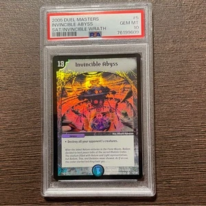 Psa10 Duel Masters Invincible Abyss English Version One Owner - Picture 1 of 1