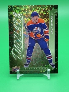 Zach Hyman 2024-25 Upper Deck #DZ-52 Green Dazzlers Edmonton Oilers FREE SHIP - Picture 1 of 8