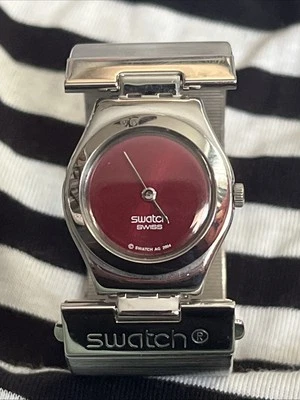 🔥 Винтажные часы Swatch Passion D'Une Nuit 2005 YSS190H Irony Lady маленькие - Изображение 1 из 4