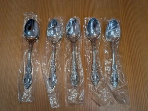 NEU Menge 5 Oneida Raphael Distinct Deluxe HH Edelstahl 6" Teelöffel Löffel Set - Bild 1 von 8