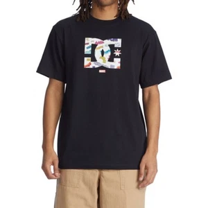 NEW DC Shoes x Marvel Comics Deadpool black short sleeve t-shirt size medium NWT - Picture 1 of 9