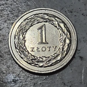 POLAND 🇵🇱 ONE (1) ZLOTY COIN 2014 - Picture 1 of 2