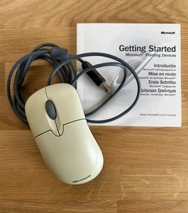 Microsoft Basic Optical Mouse USB/PS2 Compatible E-C011-02-5026(B) - Picture 1 of 3