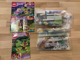 LEGO &reg; Friends expedition car, mountain hut & squirrel / set 41116 41031 41017