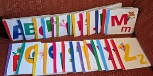 Baby Einstein Alphabooks Alphabet Box Set Complete & Natl. Geo. Alphabet Cards - Foto 1 di 7