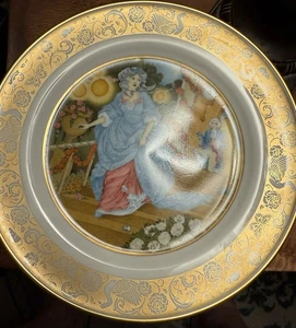 Franklin Porzellan Grimm’s Märchen Komplettsatz 8 Teller 1978 Bayern - Bild 1 von 18