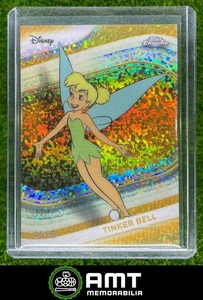 2025 Topps Chrome Disney #159 Tinker Bell Gold Mini Diamonds Refractor 36/50 - Picture 1 of 3